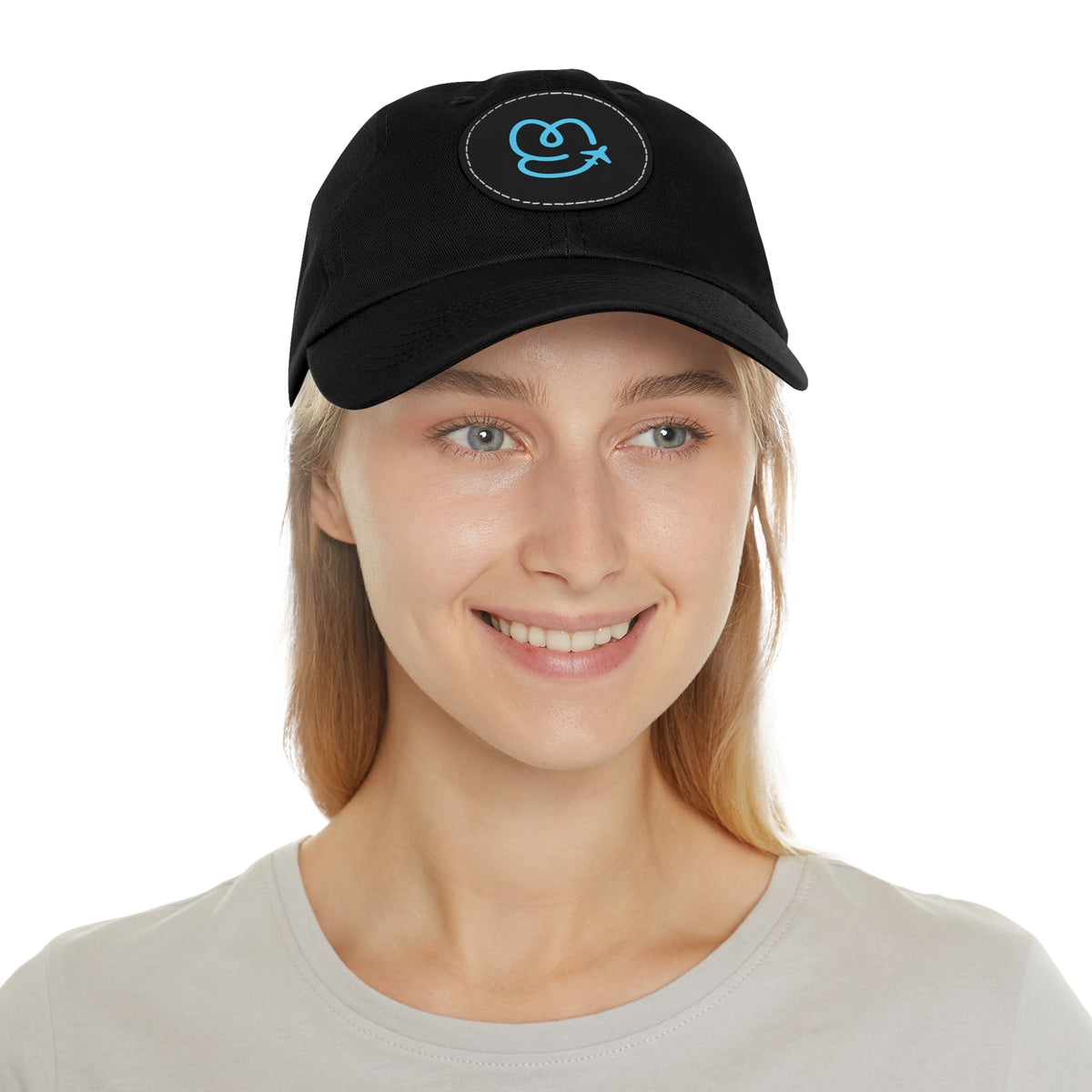 Elevate Your Look with YouGuide Designs Round Leather Patch Dad Hat