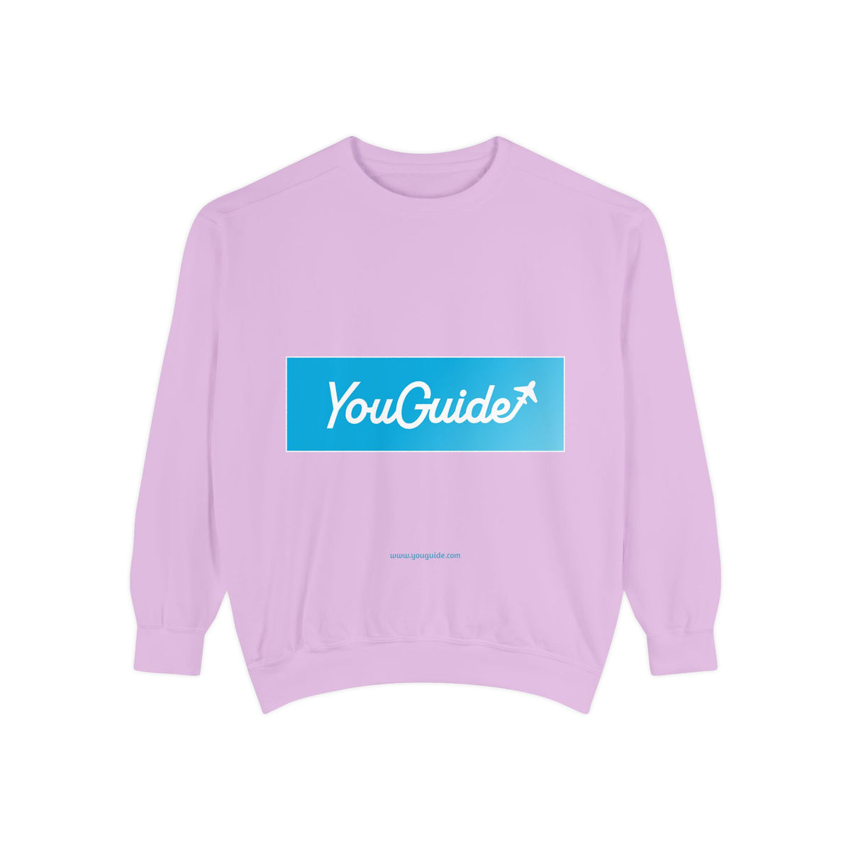 Unisex Garment-Dyed Sweatshirt by YouGuide Designs – Ultimate Casual Style