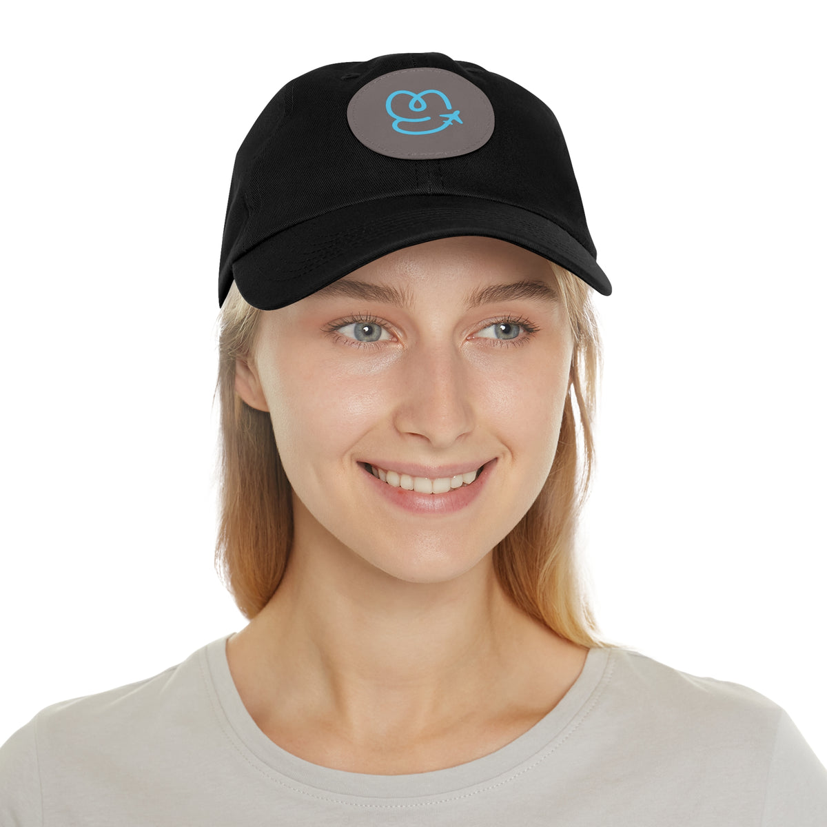 Elevate Your Look with YouGuide Designs Round Leather Patch Dad Hat