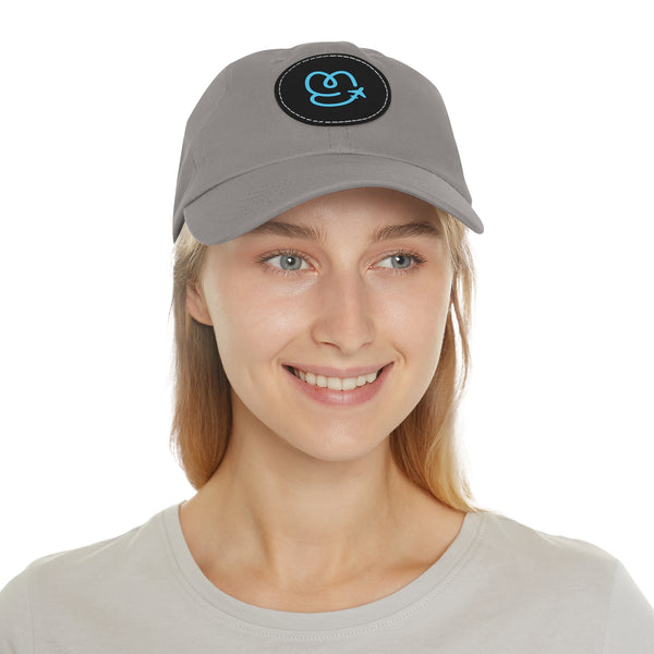 Elevate Your Look with YouGuide Designs Round Leather Patch Dad Hat