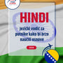 Language Guide For Hindi in Bosnian