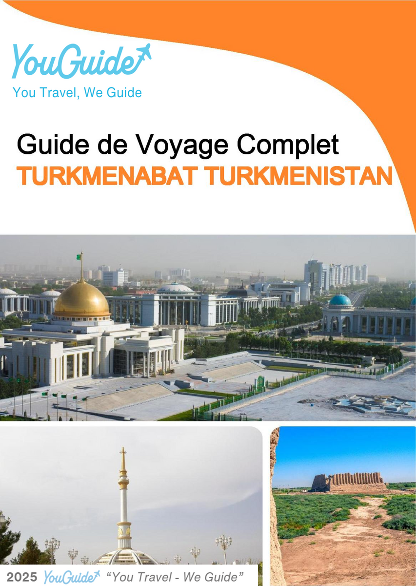The city guide for Turkmenabat (Turkmenistan)